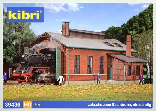 Kibri 39436 H0 Lokschuppen 