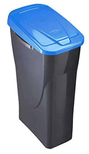 Mondex Abfalleimer Müllsortierer 25 Liter blau - Praktischer Abfallsammler von Mondex für einfache Mülltrennung. Mit 25 Litern Fassungsvermögen und Connect-System zur einfachen Verbindung der Eimer. Maße: ca. B21,5xH51xT36cm.