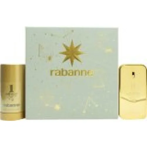 Paco Rabanne 1 Million Geschenkset 50ml EDT + 75g Deodorant Stick - Attraktives Geschenkset mit dem beliebten Paco Rabanne 1 Million Eau de Toilette und einem passenden Deodorant Stick. Ideal für stilbewusste Herren, die Wert auf ein ansprechendes Dufterlebnis legen.