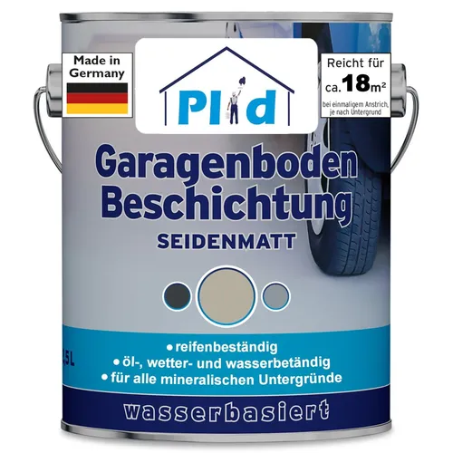 Plid® Garagenbodenbeschichtung 2.5L Kieselgrau