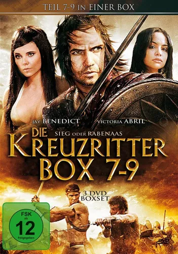 Die Kreuzritter Box - Teile 7+8+9 - 3 DVD's/NEU/OVP