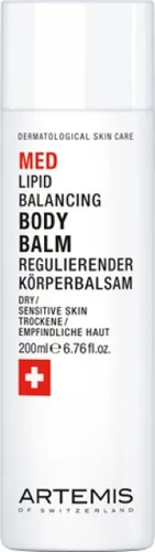 ARTEMIS MED Lipid Balancing Body Balm 200 ml - Medizinische Körperpflege für extrem trockene, schuppende Haut. Angereichert mit dem exklusiven Anti-Irritation-Komplex, zieht schnell ein und ist besonders für empfindliche Haut geeignet.