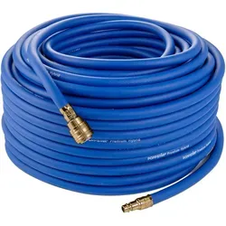 Poppstar Druckluftschlauch mit Messing-Schnellkupplungen