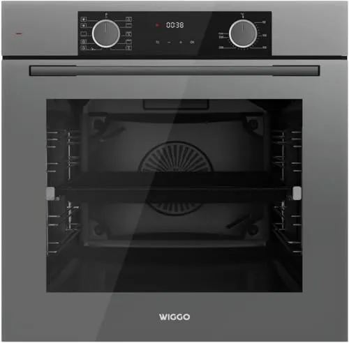 Wiggo Einbau-Backofen WO-BFA610 grau von Wiggo