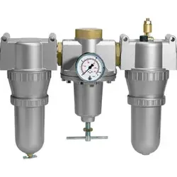 Wartungseinheit 3-teilig »Standard« mit Metallbehälter