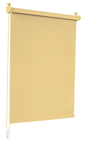 Verdunkelungsrollo Beige 65x210cm Klemmrollo Verdunklungsrollo Seitenzugrollo