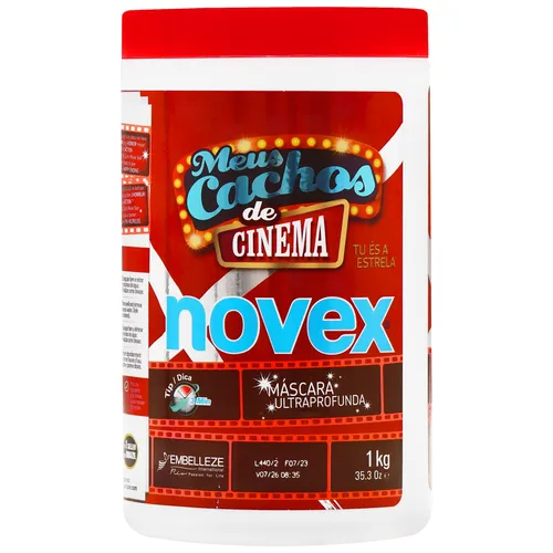 Novex My Curls Movie Star Haarmaske 1kg für lockiges Haar, parabenfrei