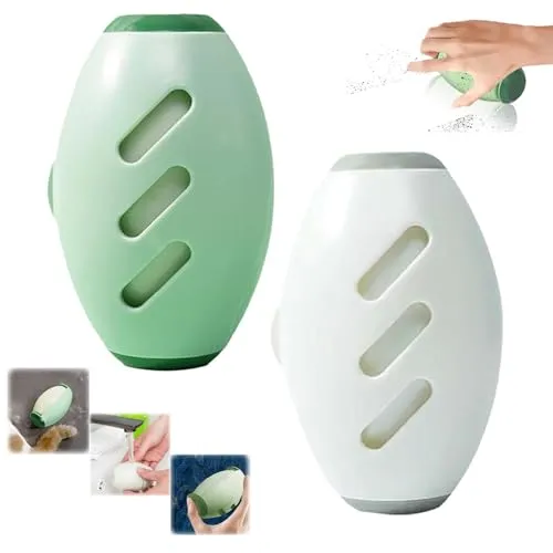 STFYUG Fusselrolle Wiederverwendbar, Reusable Lint Roller, Fusselrolle Tierhaare, Waschbarer Tierhaarentferner Fusselrolle, Lint Remover, Fusselentferner Kleidung Hundehaare Entfernen