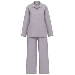 Seidensticker Classic Fil a Fil Schlafanzug (38 Mauve Shadow) - Eleganter Schlafanzug für Damen aus 100% Modal, bietet ein luftiges Tragegefühl und hohen Schlafkomfort. Ideal für stilvolle Nächte und entspannte Morgen.