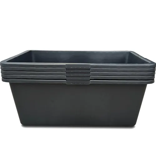 Kistenberg Mörtelkasten eckig 80 L 5er Set Mörtelkasten Mörtelwanne Zementkübel