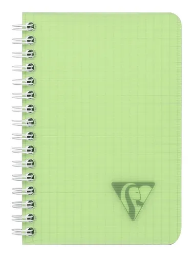 CLAIREFONTAINE Notizbuch Clairefontaine Spiralbuch 95x140 Linico kar 50Bl st