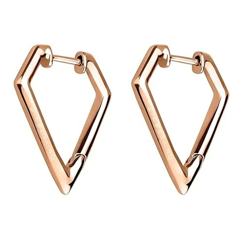 Liebeskind Berlin Damen-Creolen Edelstahl mattiert von Liebeskind Berlin