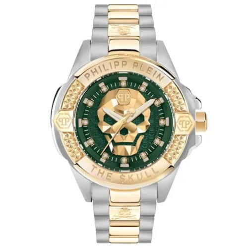PHILIPP PLEIN Quarzuhr PWNAA0622 - Armbanduhren mit hochwertigem Edelstahlgehäuse, wasserdicht bis 5 bar und trendigem mehrfarbigem Design – perfekt für jeden Anlass.