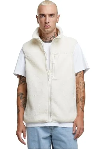 Urban Classics Sherpa Vest whitesand, XL in weiß von Urban Classics