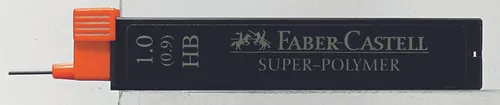 FABER-CASTELL SUPER-POLYMER Bleistiftminen 1.0 mm schwarz 120900