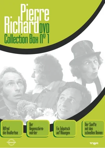 Pierre Richard DVD Collection - Box No. 1 (4 DVDs) - Filme mit Pierre Richard, humorvolle Klassiker für alle ab 12 Jahren, ideal für Filmabende!