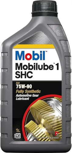 Mobil Mobilube 1 SHC 75W-90 Getriebeöl 1 Liter API GL 4 GL 5 Pkw Getriebe Öl