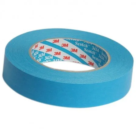3M Scotch® 3434 Abdeckband blau 110°C, 30mm x 50m 07893