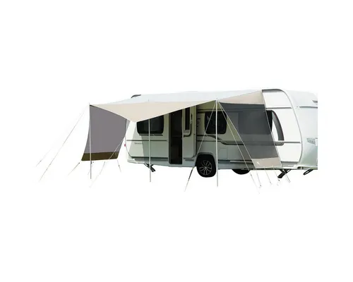 DWT Sonnenvordach SD Coco Gr.1, 330x240+80cm – Flexibles Wohnwagen Sonnendach mit UV-Schutz