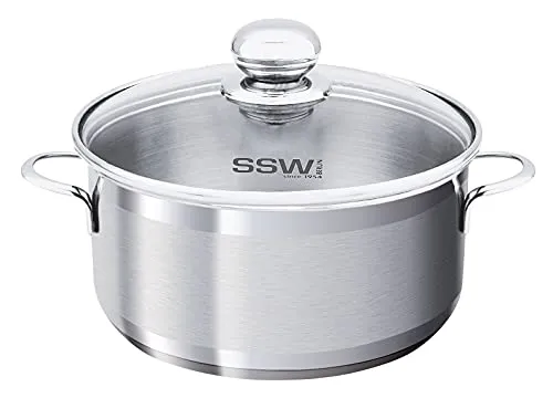 SSW City Bratentopf, Edelstahl, Ø 14 cm, 0,9 l