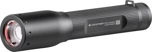 Ledlenser C3R Taschenlampe – 140 Lumen LED mit Akku - Taschenlampe mit 140 Lumen für bis zu 100 Meter Leuchtweite. Stufenlose Fokussierung, spritzwassergeschützt und leicht mit nur 42 g – ideal für unterwegs.