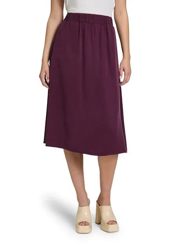 Cartoon Midirock - Casual Mittellang mit Gummizug - Röcke mit ausgestellt Passform, ideal für lässige Looks. Mit praktischen Nahttaschen und bequemen Gummizug für perfekten Tragekomfort.