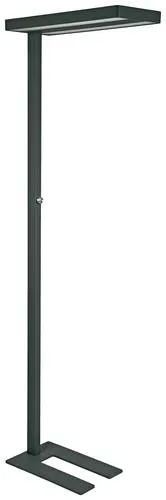 Maul MAULjaval 8258490 LED-Standleuchte - Stehleuchte mit 64W, stufenlosem Dimmer und effizienter LED-Technik für individuelles Licht. Ideal für Arbeitsplatz und Raumbeleuchtung, flackerfreies Licht ohne Nebengeräusche.