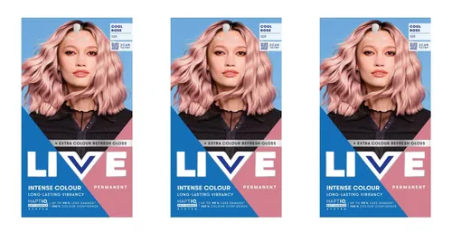 Schwarzkopf LIVE Lightener & Twist Haarfarbe 101 Cool Rose