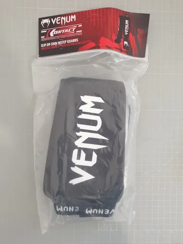 Produktbild Venum Kontact Shin Guards Schienbeinschützer Black/White (S)