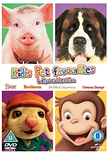 Kids' Favourite Pets Collection [DVD] [2016] UK-Import (Region 2), Sprache-Deutsch, Englisch.