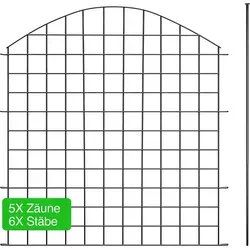 NewHabitat Teichzaun Steckzaun