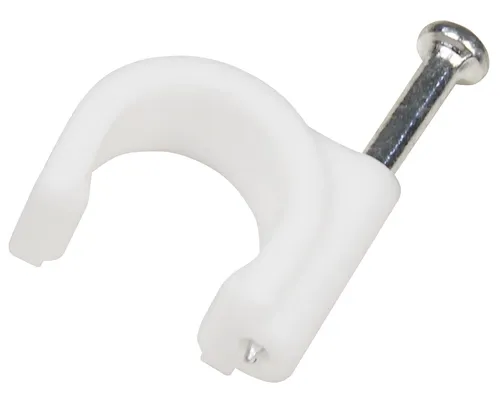 Kabelschelle, 10mm, 100er-Pack, weiß