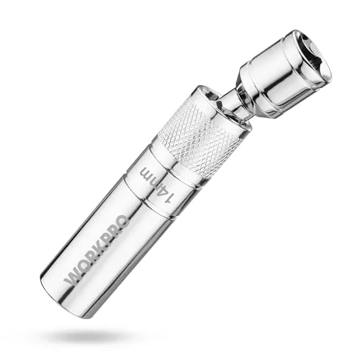 WORKPRO Zündkerzenschlüssel 14 mm, 3/8