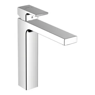 Hansgrohe VERNIS Shape Waschtischmischer 190 - Waschtischarmatur mit ComfortZone 190, schwenkbarem Strahlformer und einstellbarer Temperaturbegrenzung für optimalen Komfort im Badezimmer.