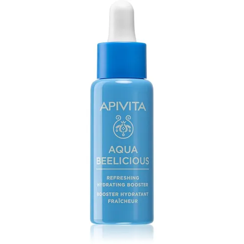 Apivita Aqua Beelicious Hydrating Booster 30 ml - Gesichtsserum für Damen, spendet intensive Feuchtigkeit und schützt die Haut vor Umwelteinflüssen, ideal für eine strahlende und gesunde Haut.