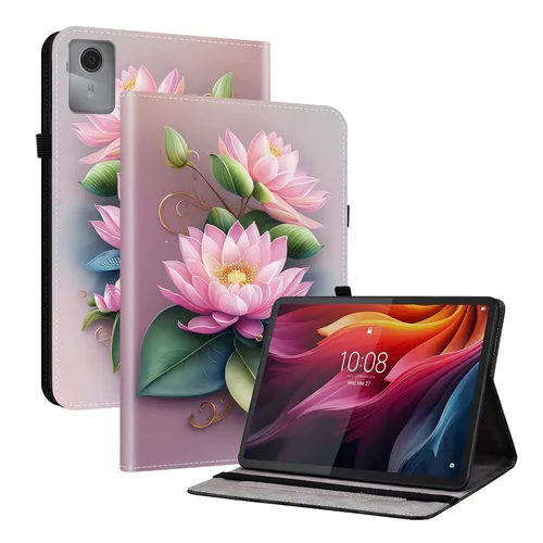 Für Lenovo Idea Tab 11 Zoll Crystal Textur Kunstleder Design Motiv Schutz Hülle