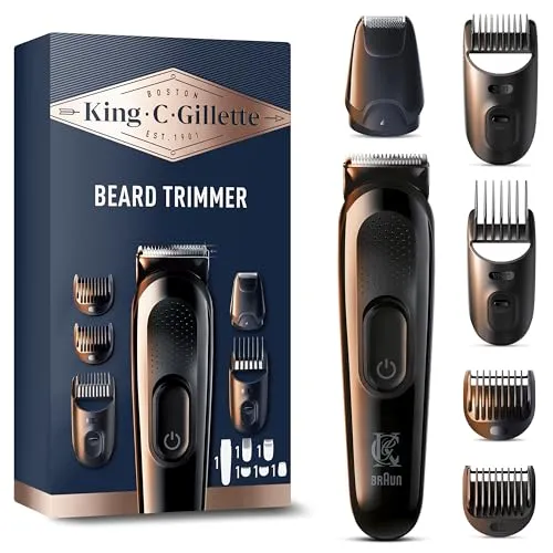 King C. Gillette Kabelloser Elektro-Barttrimmer