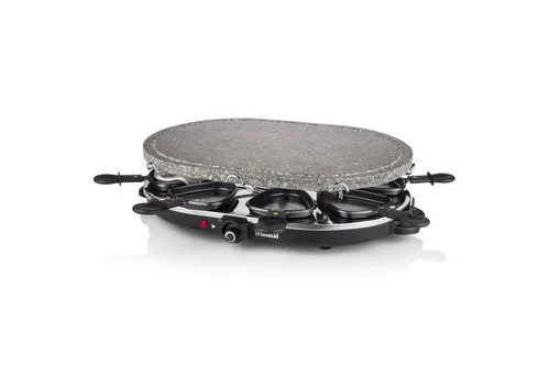 Raclette 8 Oval Stone Grill Party