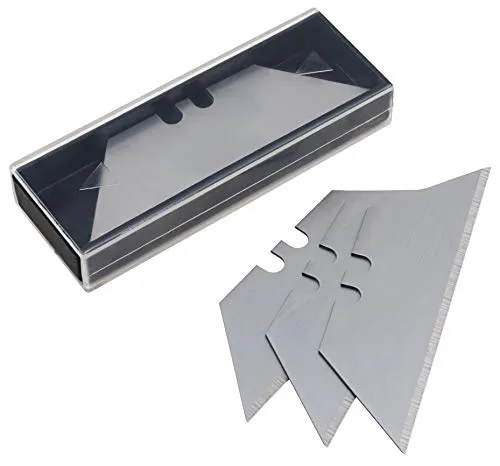 MC POWER - Ersatz-Klingen für Profi Cuttermesser SX2010 und SX1212 | 18mm breite Messerklingen im 10er-Pack