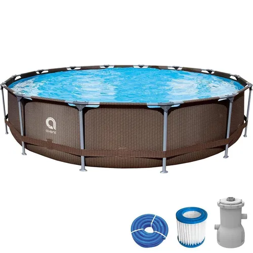 Avenli Framepool Frame Plus Pool Set 457 x 84 cm von Avenli