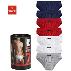 H.I.S Herren Slips, 7 Stück in grau von HIS