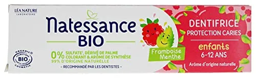 Natessance Karies Schutz Zahnpasta Kinder 6-12 Jahre Bio 75ml