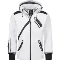 Rock Creek Softshelljacke Weiß - Stylische Softshelljacke von Rock Creek, ideal für sportliche Outfits. Schützt zuverlässig vor Wind und Regen und passt perfekt zu lässigen Street-Styles.