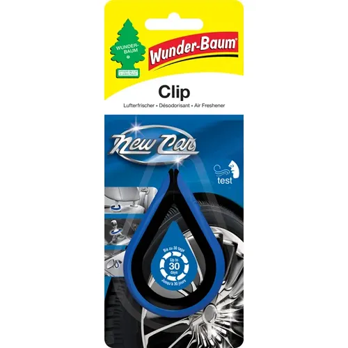 Wunder-Baum 97185 Lufterfrischer Duft: new car - Lufterfrischer für ein frisches Auto-Duft-Erlebnis, ideal für unterwegs und schafft eine angenehme Atmosphäre.
