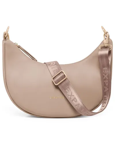 Expatrié Umhängetasche Lea Small Half Moon Bag - Umhängetaschen – Elegante Crossbody Bag aus wasserabweisendem, veganem Kunstleder mit durchdachter Innenaufteilung für optimalen Stauraum.