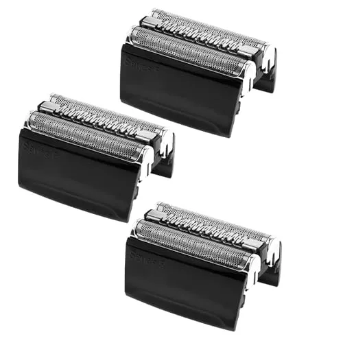 Stück Ersatz-Scherkopf Kompatibel mit Series 5, 52B Rasierköpfe Ersatzklingen Klingen Rasierkopf für Series 5 5090cc, 5070cc, 5050cc, 5020s, 5030s, 5040s etc. (52B, Schwarz) 3