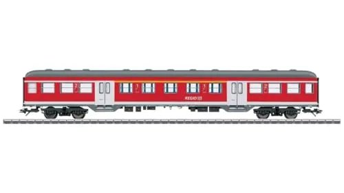 Märklin 43816 H0 Personenwagen Rotling - 1. und 2. Klasse der DB AG, detailgetreues Modell mit Runddach und umfangreicher Ausstattungsmöglichkeit