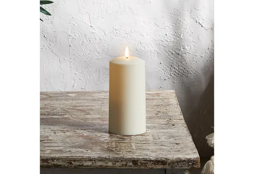 Lights4fun LED-Kerze TruGlow® LED Outdoor Kerze 15cm