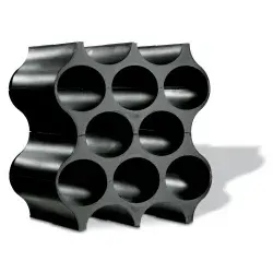 Koziol Weinregal SET-UP, flexibel aufbaubar in blau von koziol