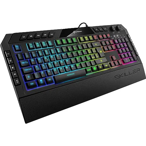 SKILLER SGK5 Gaming-Tastatur schwarz
